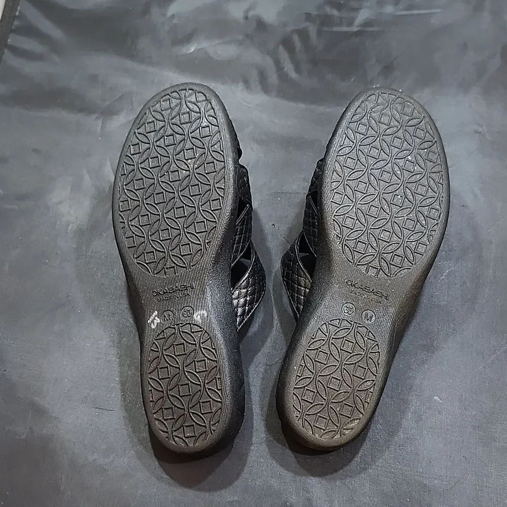 OKABASHI CROSS STRAP WOMEN'S SANDALS - Picture 8 of 16